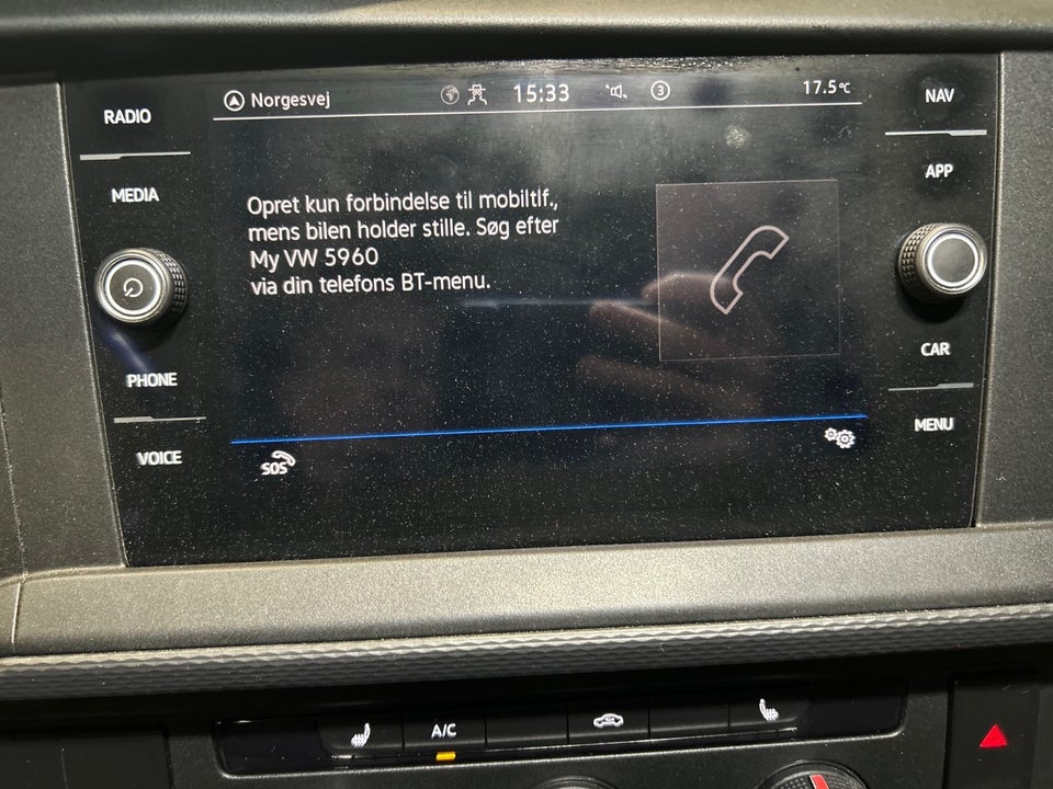 VW Transporter 2,0 TDi 150 Kassevogn DSG lang