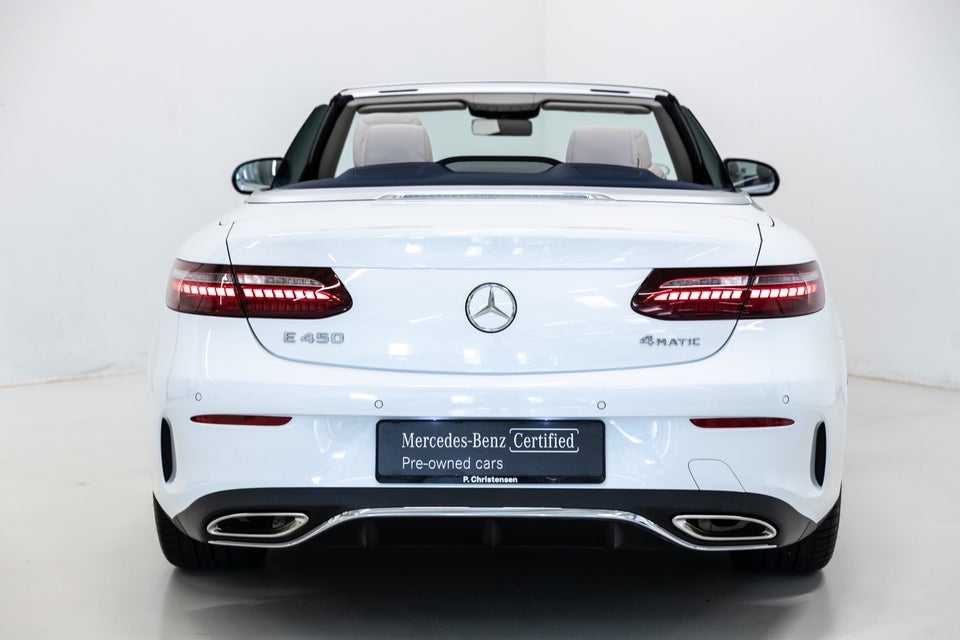 Mercedes E450 3,0 Cabriolet aut. 4Matic 2d