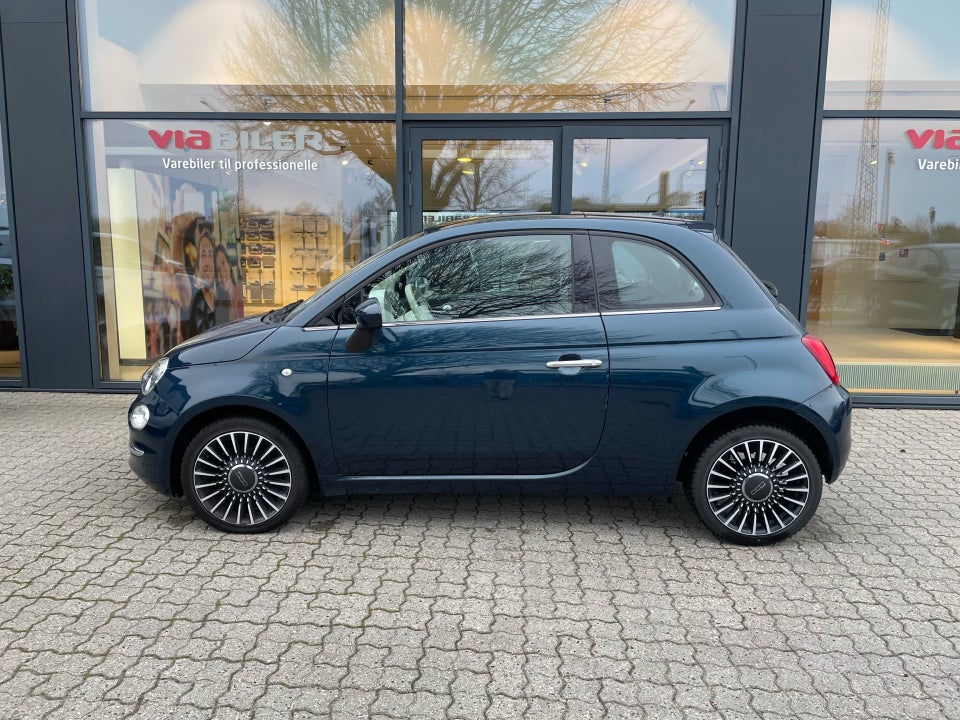 Fiat 500 0,9 TwinAir 80 Beauty Blue 3d