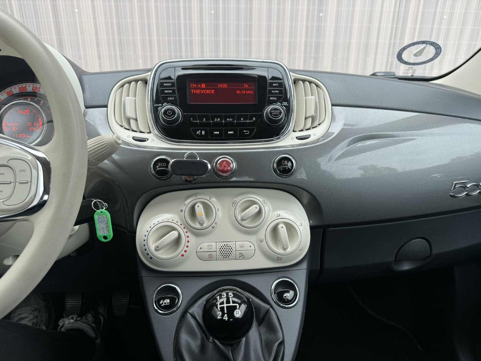 Fiat 500 0,9 TwinAir 80 Popstar 3d