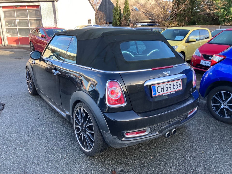 MINI Cooper S 1,6 Cabriolet aut. 2d