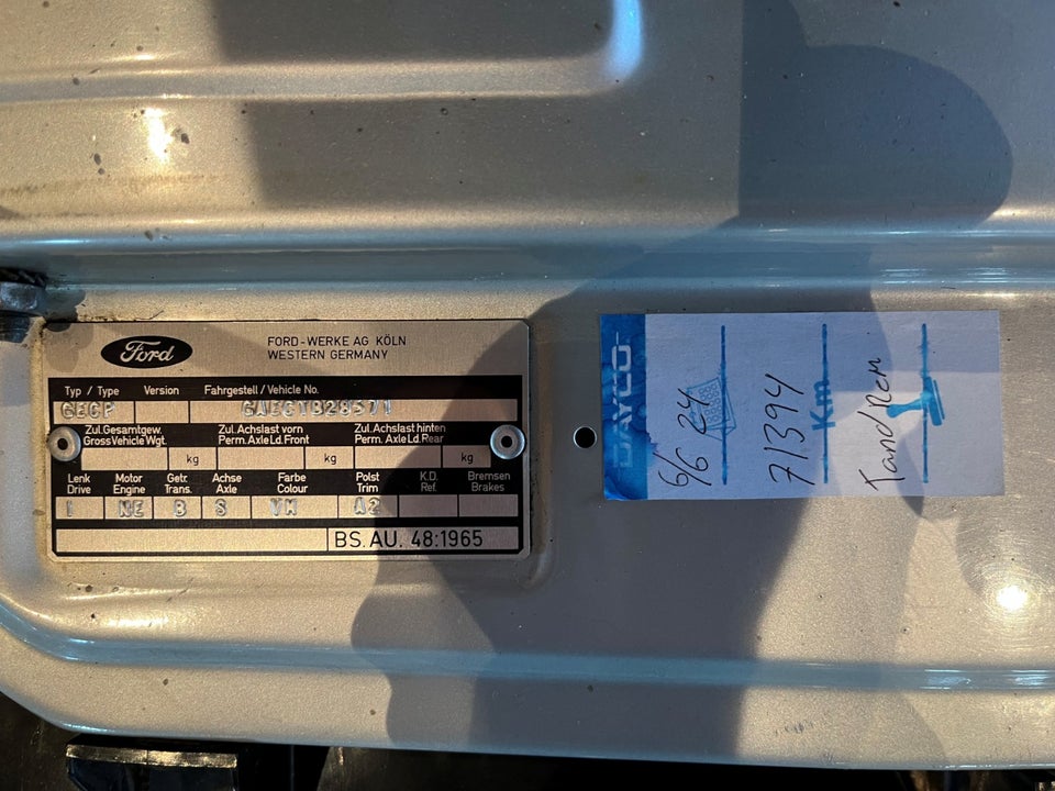 Ford Capri 2,0 Coupé 3d