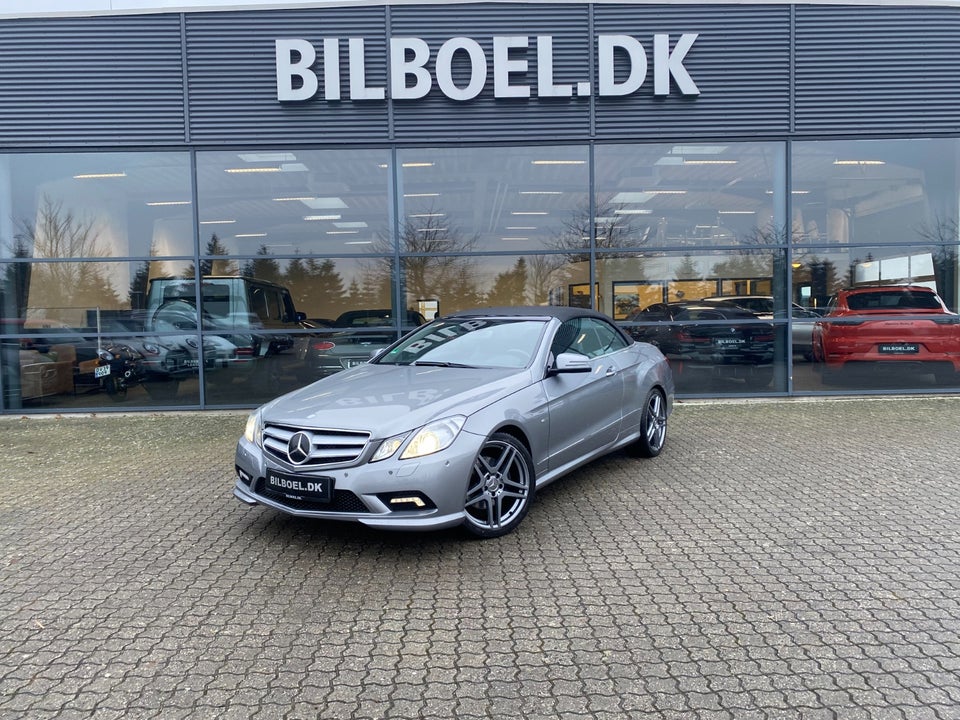 Mercedes E350 3,5 CGi AMG Line Cabriolet aut. BE 2d