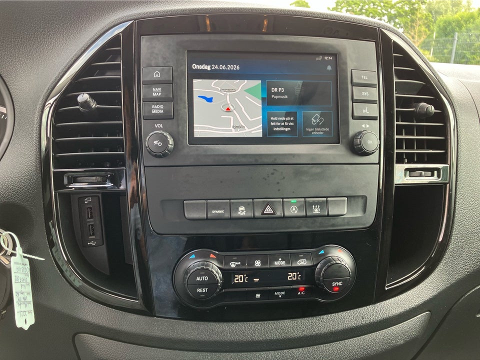 Mercedes Vito 119 2,0 CDi Kassevogn aut. L RWD