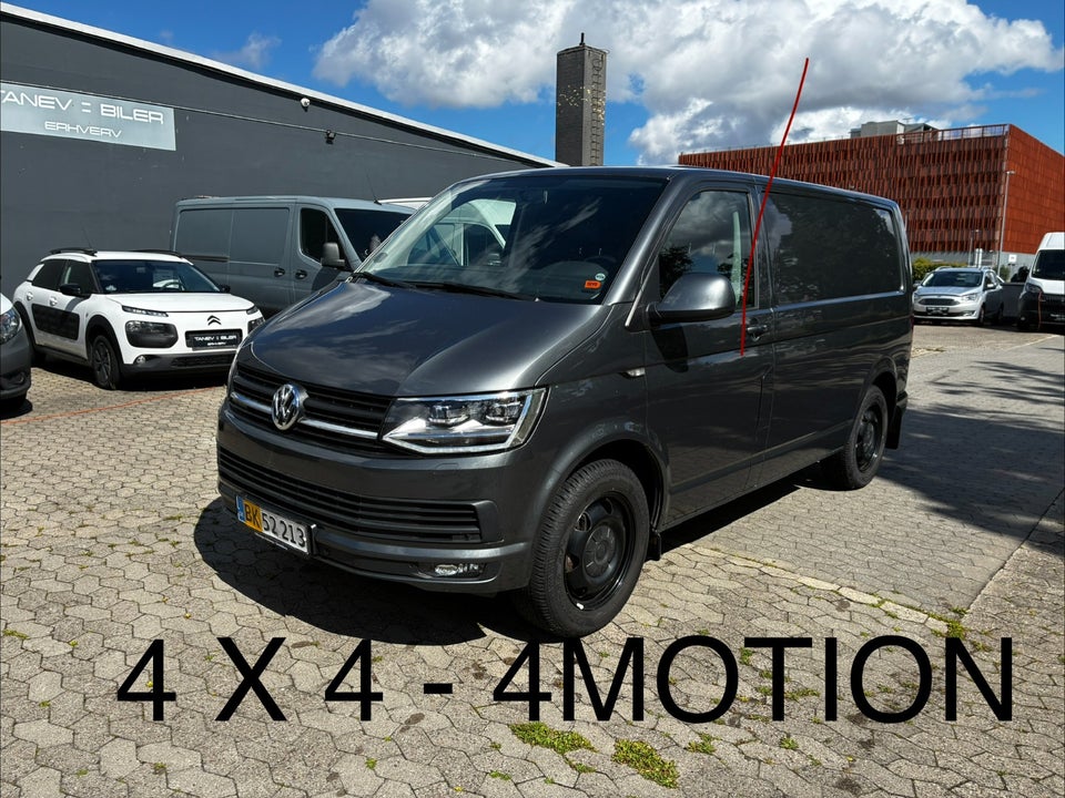VW Transporter 2,0 TDi 204 Kassevogn 4Motion kort