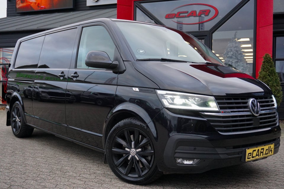 VW Transporter 2,0 TDi 199 Kassevogn DSG 4Motion lang