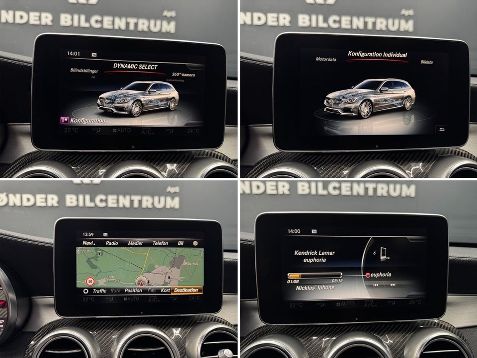 Mercedes C63 4,0 AMG S stc. aut. 5d