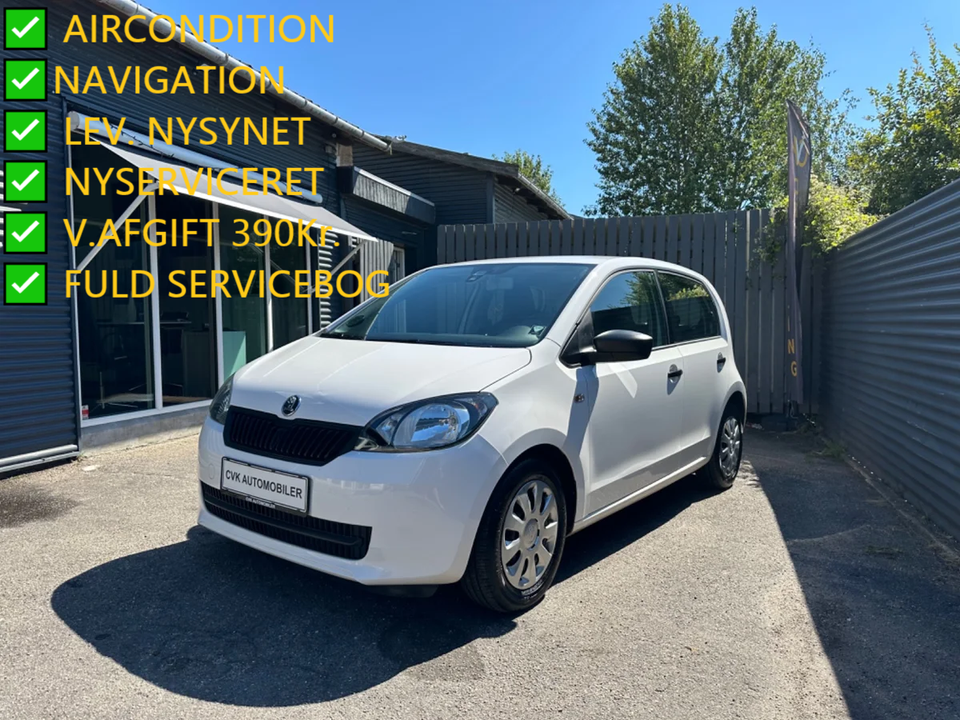 Skoda Citigo 1,0 60 Active GreenTec 5d