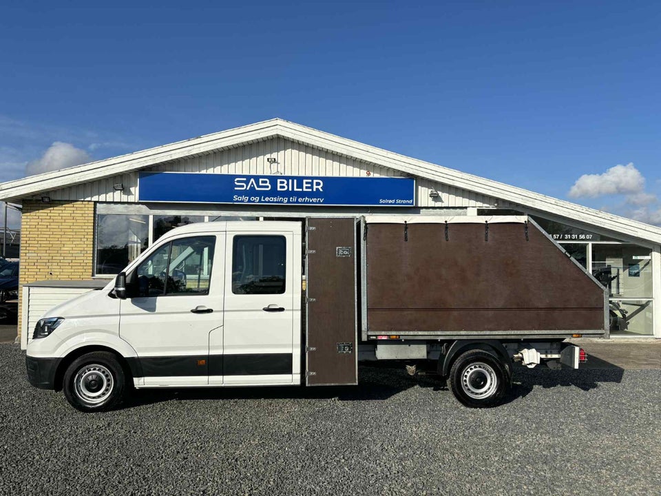 VW Crafter 35 2,0 TDi 177 Db.Kab m/tiplad