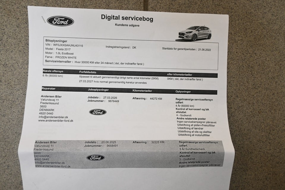 Ford Fiesta 1,0 EcoBoost mHEV ST-Line 5d