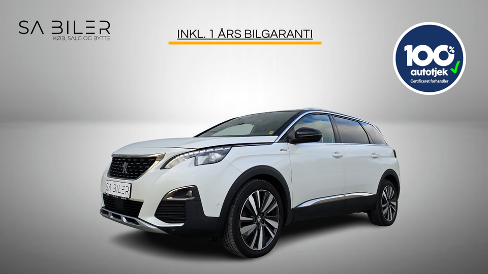 Peugeot 5008 1,5 BlueHDi 130 GT Line EAT8 7prs 5d