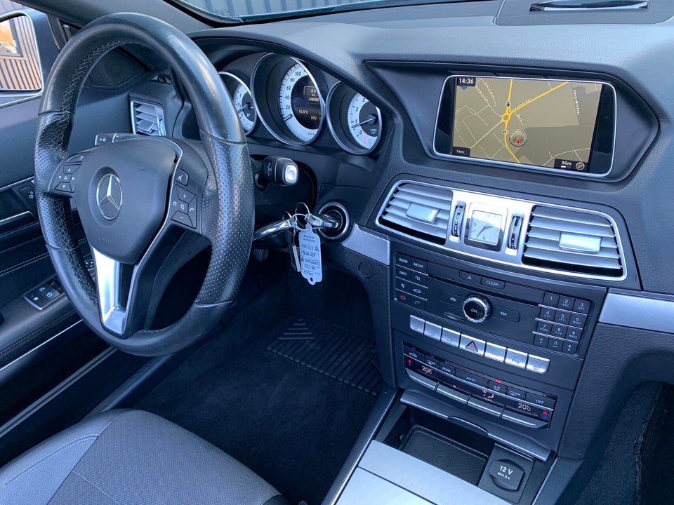 Mercedes E200 2,0 Cabriolet aut. 2d