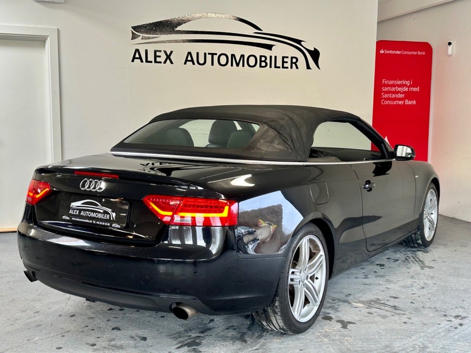 Audi A5 2,0 TFSi 211 Cabriolet Multitr. 2d