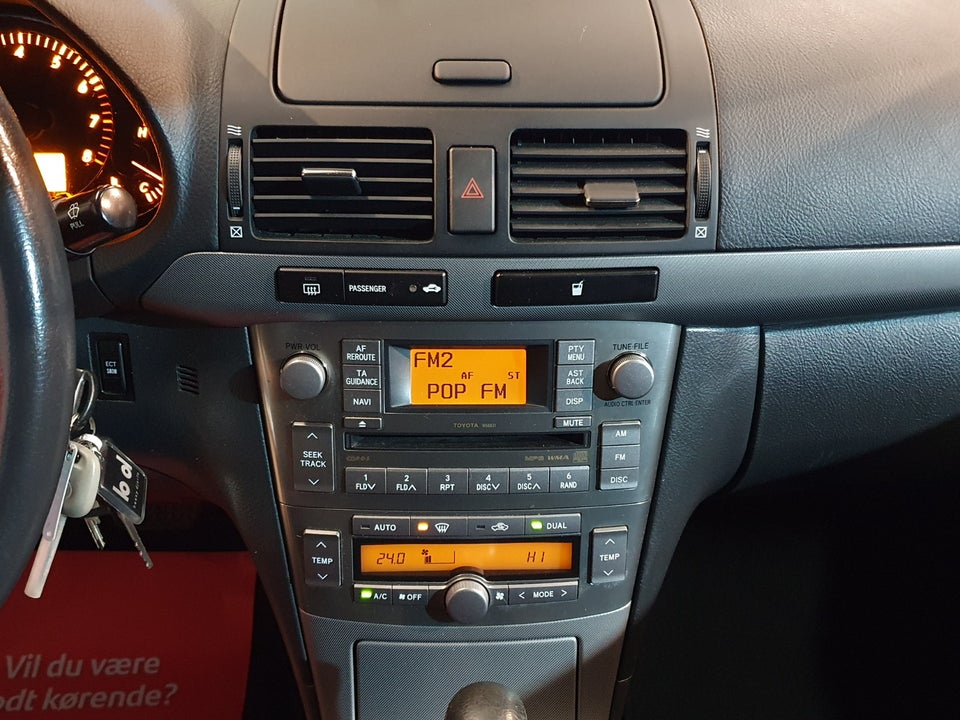 Toyota Avensis 1,8 VVT-i Sol aut. 4d