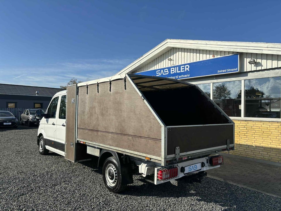 VW Crafter 35 2,0 TDi 177 Db.Kab m/tiplad