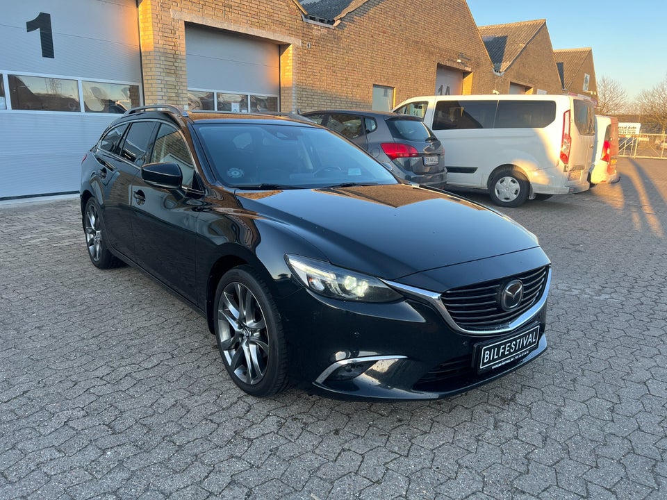 Mazda 6 2,2 SkyActiv-D 175 Optimum stc. aut. 5d