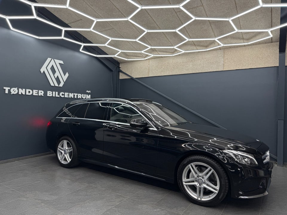 Mercedes C220 d 2,2 AMG Line stc. aut. 5d