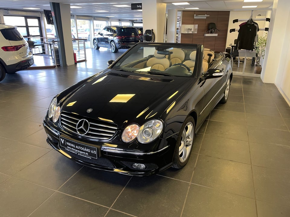 Mercedes CLK500 5,0 Cabriolet Avantgarde aut. 2d