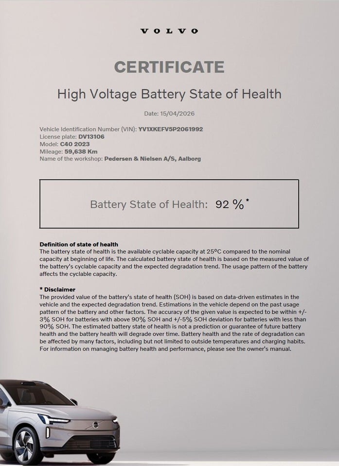 Volvo C40 P6 ReCharge Ultimate 5d