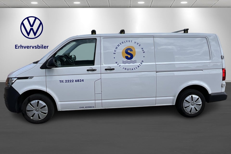 VW Transporter 2,0 TDi 150 Kassevogn DSG lang