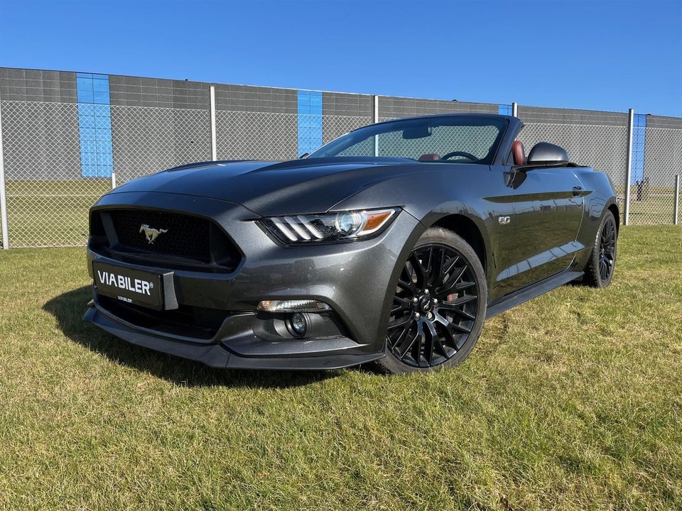 Ford Mustang 5,0 V8 GT Convertible aut. 2d