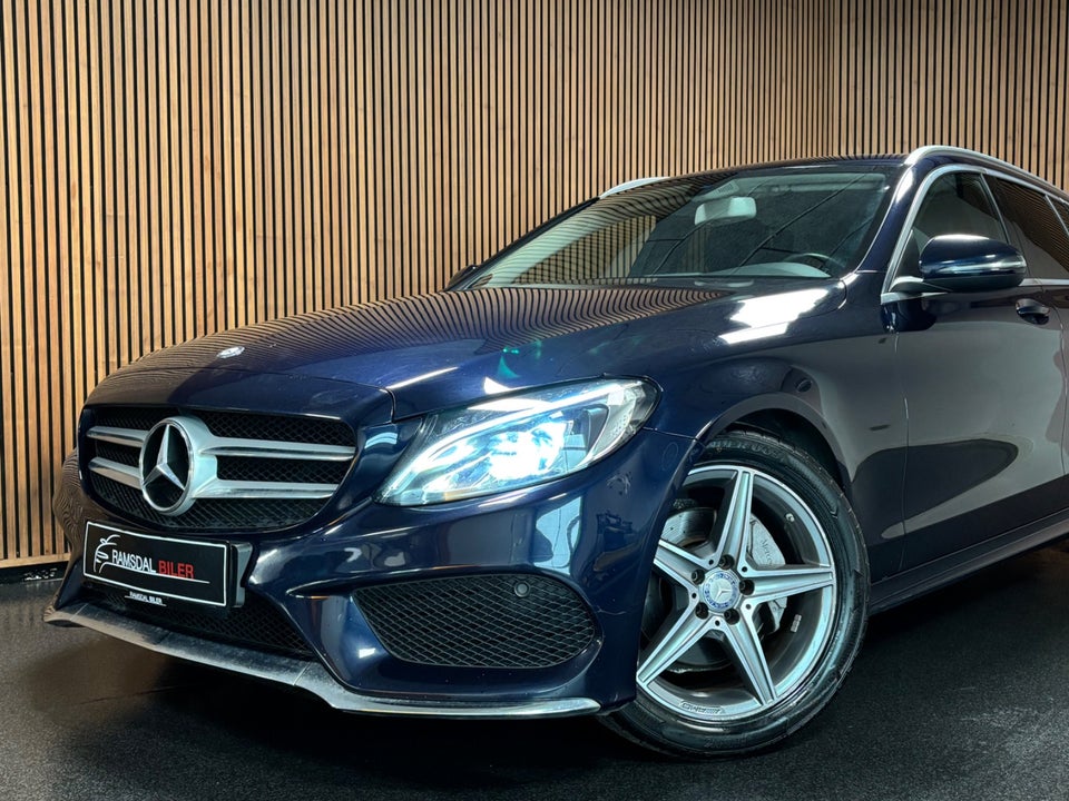 Mercedes C200 d 2,2 AMG Line stc. aut. 5d