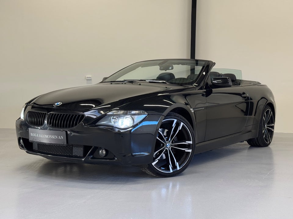 BMW 630i 3,0 Cabriolet Steptr. 2d