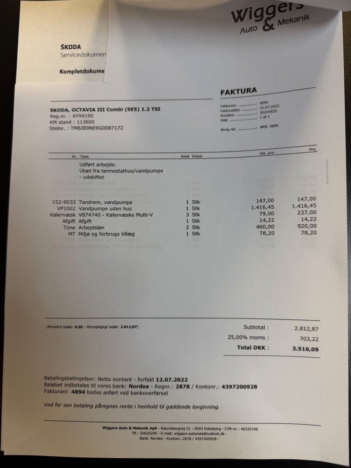 Skoda Octavia 1,2 TSi 110 Style Combi 5d