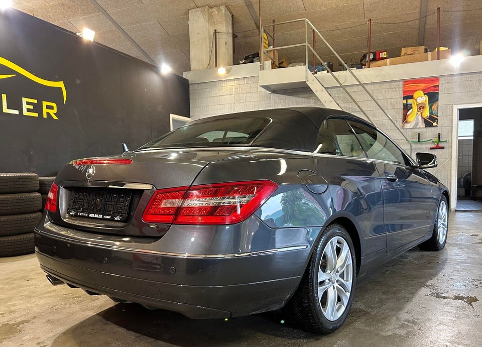 Mercedes E200 1,8 CGi Avantgarde Cabriolet aut. BE 2d