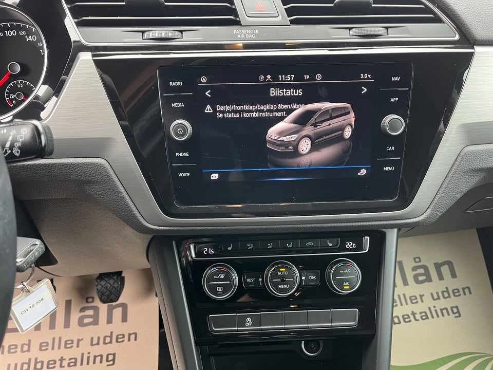 VW Touran 2,0 TDi 122 Comfortline Van 5d