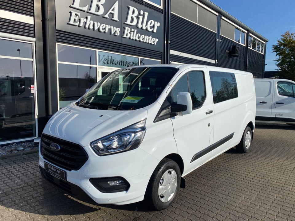 Ford Transit Custom 300L 2,0 TDCi 130 Trend Mandskabsvogn