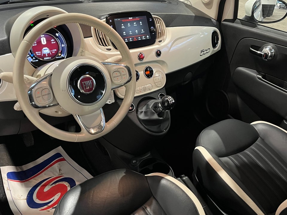 Fiat 500 0,9 TwinAir 80 Lounge 3d