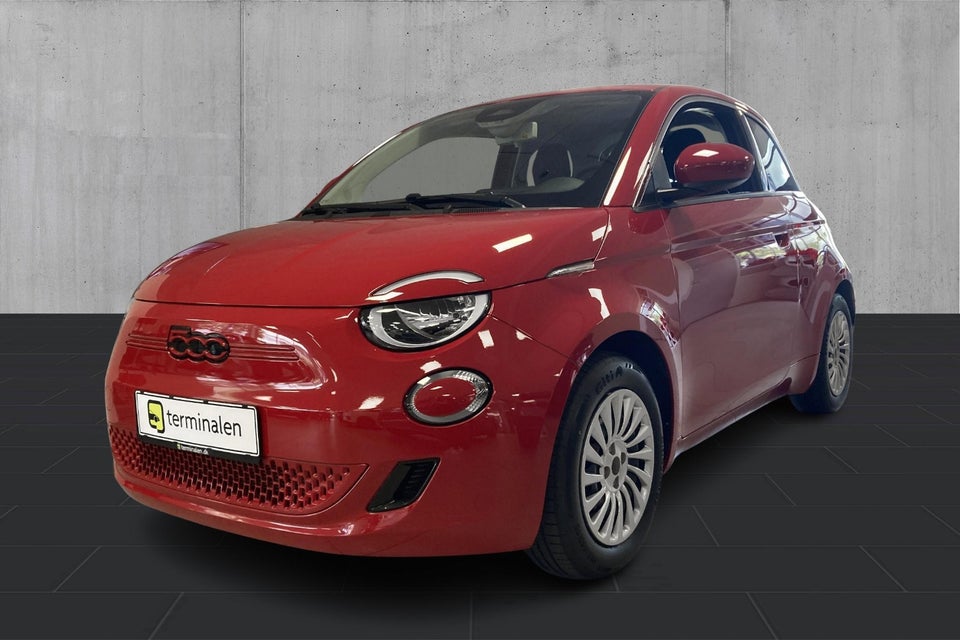 Fiat 500e 24 (RED) 3d