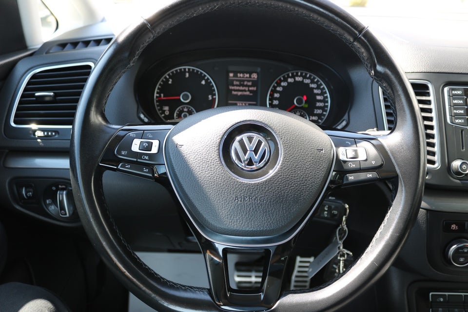 VW Sharan 2,0 TDi 150 Comfortline DSG 7prs 5d