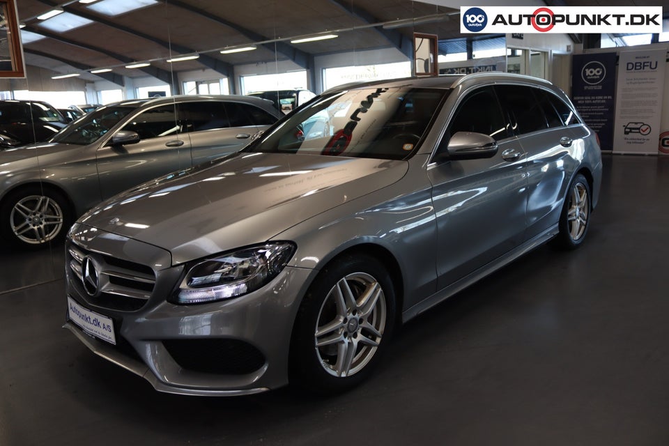 Mercedes C220 d 2,2 AMG Line stc. aut. 5d