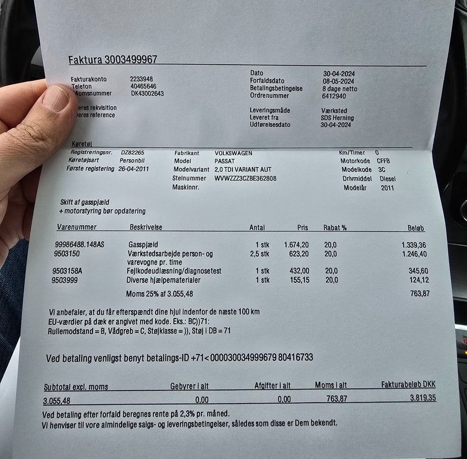 VW Passat 2,0 TDi 140 Comfortline Variant DSG BM 5d