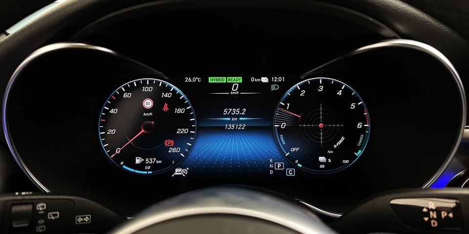 Mercedes C300 de 2,0 AMG Line Night Edition stc. aut. 5d