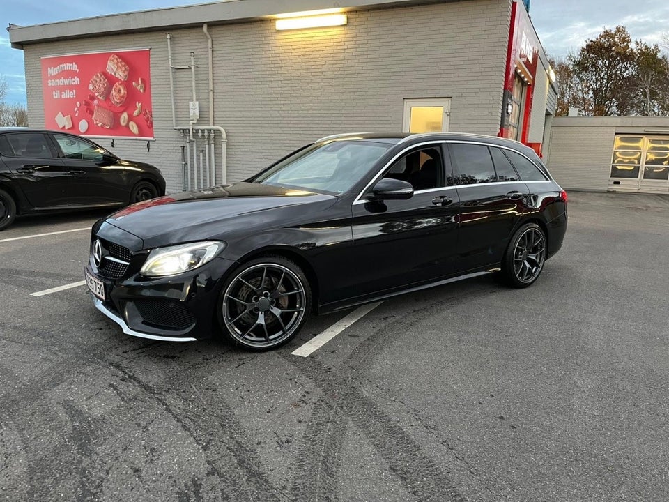 Mercedes C220 d 2,2 AMG Line stc. aut. 5d