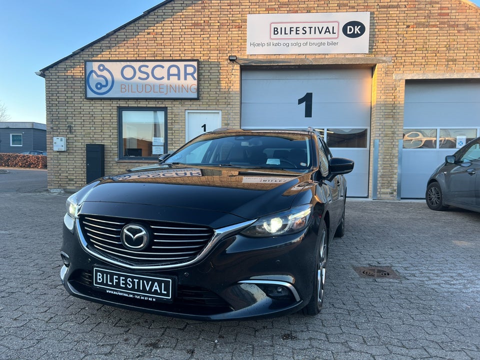 Mazda 6 2,2 SkyActiv-D 175 Optimum stc. aut. 5d