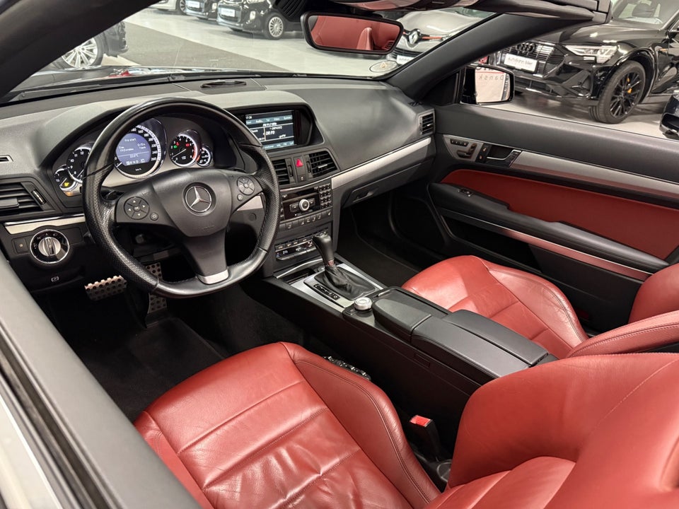 Mercedes E350 3,5 CGi AMG Line Cabriolet aut. BE 2d