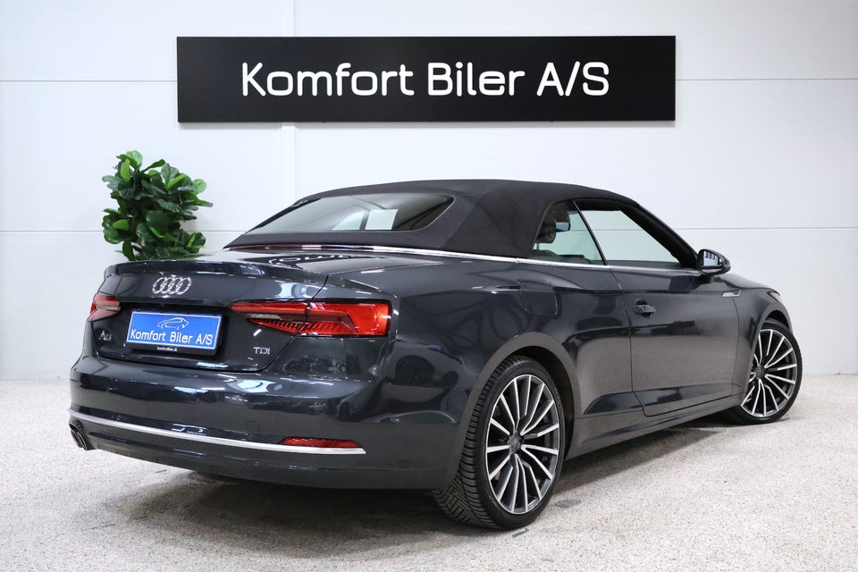 Audi A5 2,0 TDi 190 Cabriolet S-tr. 2d