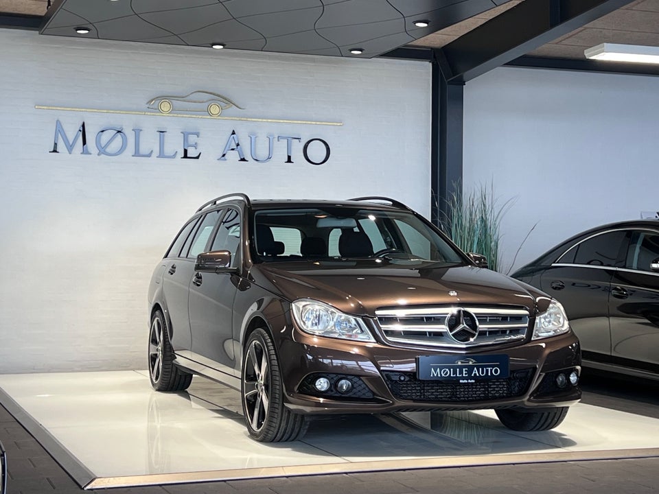 Mercedes C200 2,2 CDi AMG Line stc. aut. BE 5d