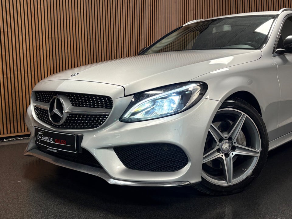 Mercedes C220 d 2,2 AMG Line stc. aut. 5d