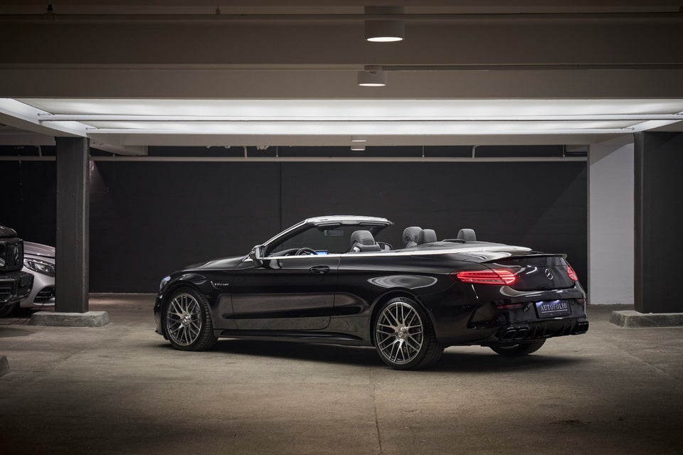 Mercedes C63 4,0 AMG Cabriolet aut. 2d