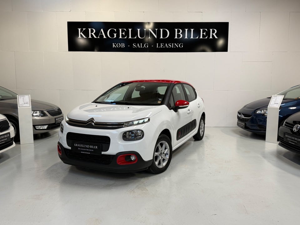 Brugt Citroën Citroën C3 1,6 BlueHDi 75 Extravaganza 5d til salg hos Kragelund Biler