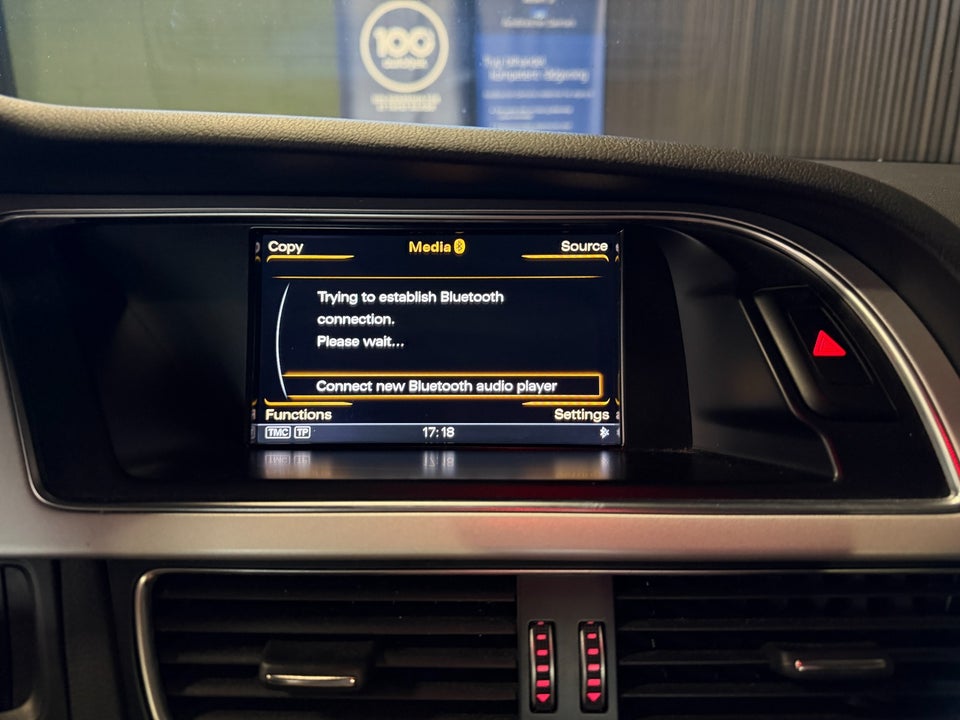 Audi A5 1,8 TFSi 144 S-line Sportback Multitr. 5d