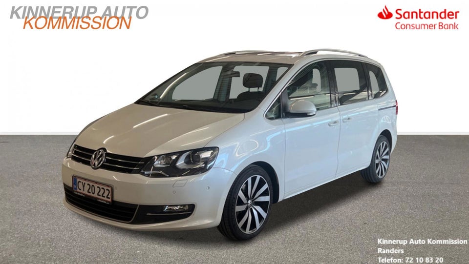 VW Sharan 2,0 TDi 177 Highline DSG BMT 5d