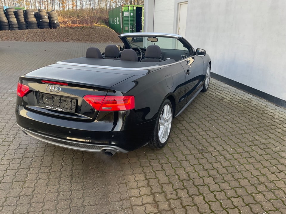 Audi A5 1,8 TFSi 177 S-line Cabriolet Multitr. 2d