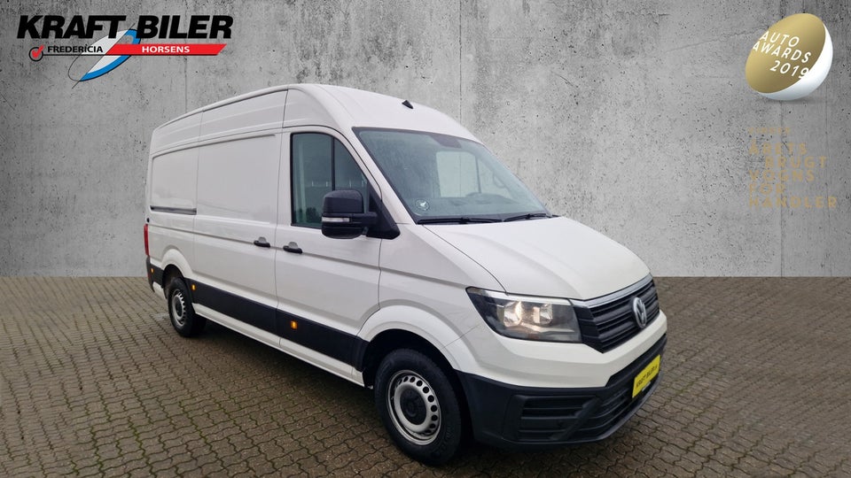 VW Crafter 35 2,0 TDi 177 Kassevogn L3H2 aut.