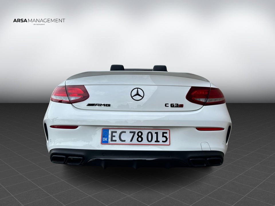 Mercedes C63 4,0 AMG S Cabriolet aut. 2d